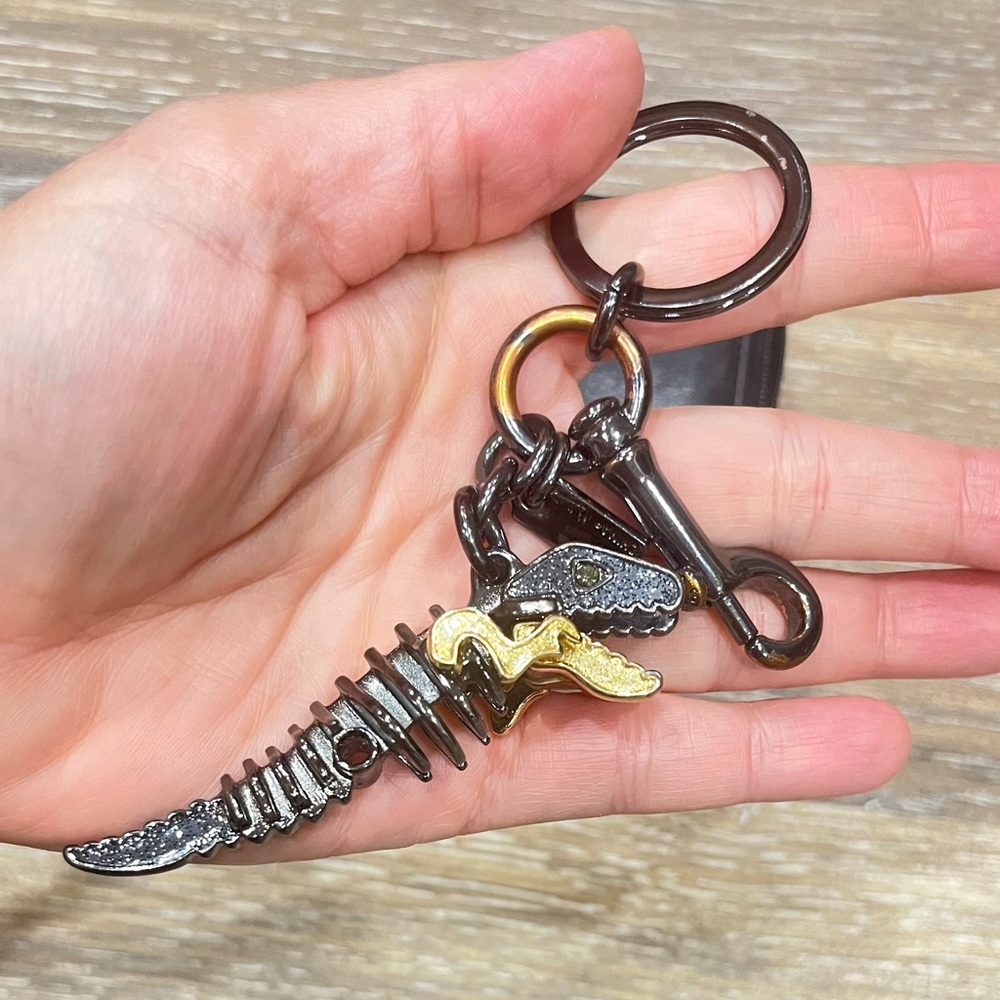 Coach bag charm
